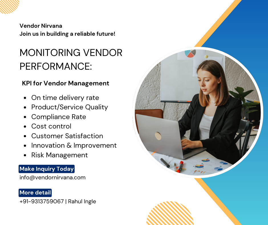 Monitoring Vendor Performance: